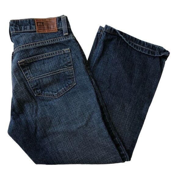 Ralph Lauren Polo Cropped Kelly Denim Jeans - Women’s 4 - Picture 1 of 9